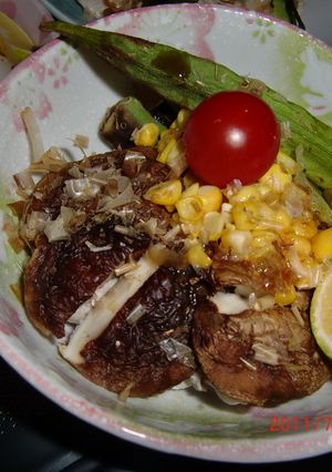 ☆ネバネバ夏野菜のぽん酢かけ☆-レシピのメイン写真