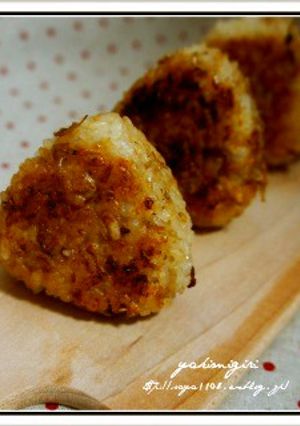 香ばしい♪じゃこの焼きおにぎり♪-レシピのメイン写真