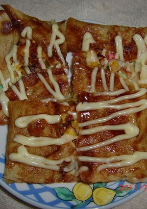 簡単☆お好み焼きもどき（一銭焼き）-レシピのメイン写真