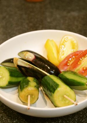 ひんやり♡夏野菜バー-レシピのメイン写真