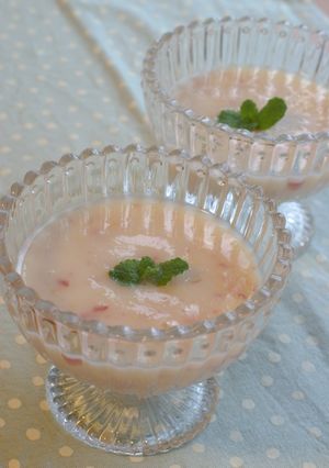 ✿✿ピンクの桃スープ✿✿-レシピのメイン写真
