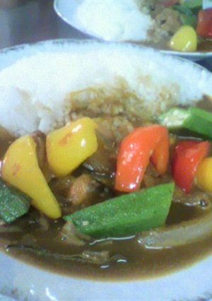 夏野菜たっぷりのカレー-レシピのメイン写真