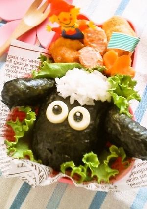 ＊キャラ弁＊ひつじのショーンさッ♪-レシピのメイン写真