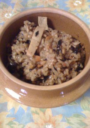 麺つゆで炊き込みご飯-レシピのメイン写真