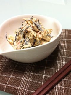 れんこんとひじきの和風サラダ♪-レシピのメイン写真