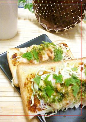 鮭とXO醤のトースト-レシピのメイン写真