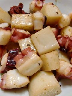 タコと蒲鉾のバター炒め-レシピのメイン写真
