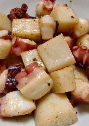 タコと蒲鉾のバター炒め-レシピのメイン写真