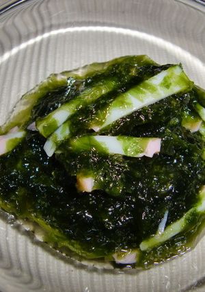 生のりと蒲鉾の酢の物-レシピのメイン写真
