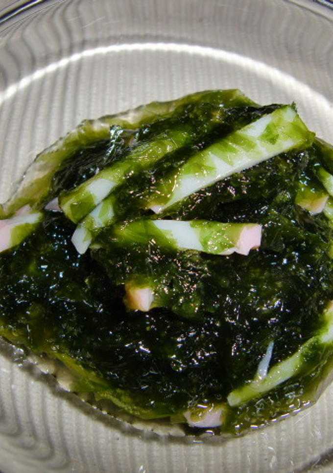 生のりと蒲鉾の酢の物-レシピのメイン写真