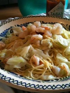 エビとキャベツのパスタ-レシピのメイン写真