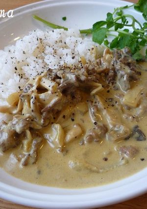 MIXきのこのクリーミィーカレー-レシピのメイン写真