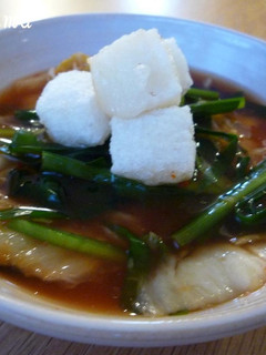 揚げもち入りキムチスープ☆-レシピのメイン写真