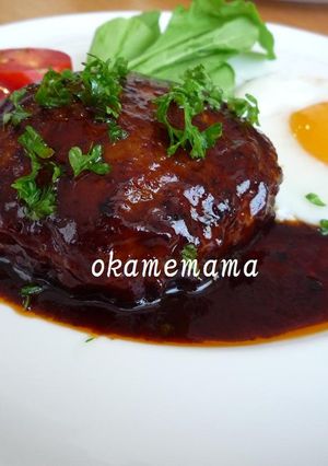 肉汁閉じ込め、柔らかハンバーグ♪-レシピのメイン写真