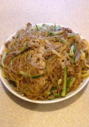 牛肉と春雨の韓国風炒め-レシピのメイン写真