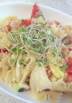 簡単！おひとりさまランチに♪サラダパスタ-レシピのメイン写真