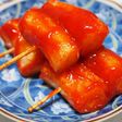 韓国のおやつ☆トッコチ(떡꼬치・揚げ餅)