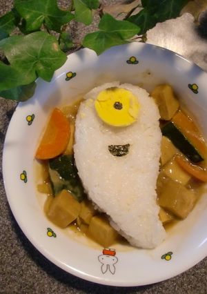 肝だめし～＊おばけカレー＊-レシピのメイン写真