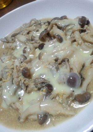 きのこ味噌チーズ炒め-レシピのメイン写真