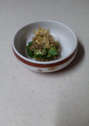 オクラと牛肉の梅肉和え-レシピのメイン写真