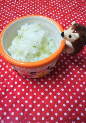 離乳食★じゃがいもとわかめのお粥-レシピのメイン写真