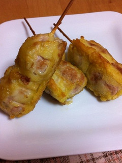 豚巻き卵で香味揚げ-レシピのメイン写真
