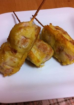 豚巻き卵で香味揚げ-レシピのメイン写真