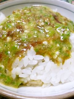我が家の定番♪オクラの卵かけご飯☆-レシピのメイン写真