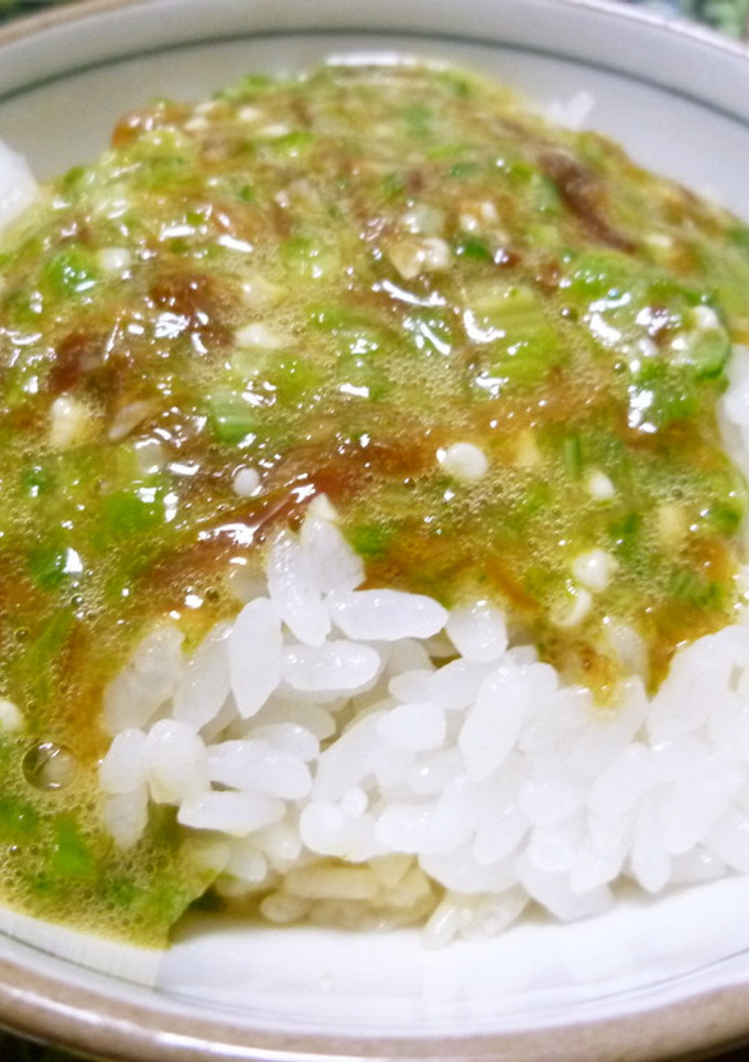 我が家の定番♪オクラの卵かけご飯☆-レシピのメイン写真