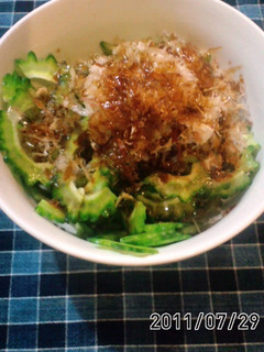 苦味も旨味☆ゴーヤのおかか和え-レシピのメイン写真