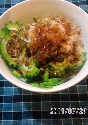 苦味も旨味☆ゴーヤのおかか和え-レシピのメイン写真