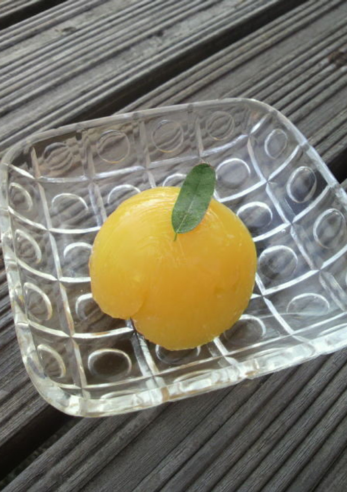 みかんの冷やしくずもち-レシピのメイン写真