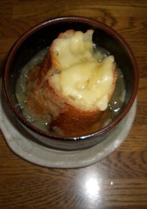 簡単オニオングラタンスープ-レシピのメイン写真