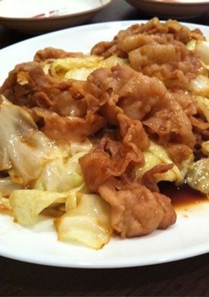 簡単！豚とキャベツのしょうが炒め-レシピのメイン写真