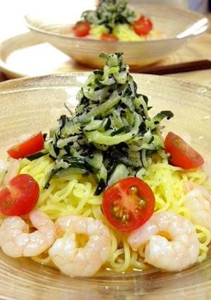きゅうりと海老の冷やし中華-レシピのメイン写真
