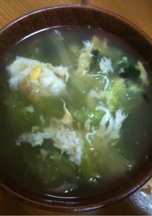 レタススープ-レシピのメイン写真