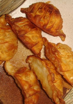息子が大好きポテトパイ☆餃子の皮で＾＾-レシピのメイン写真