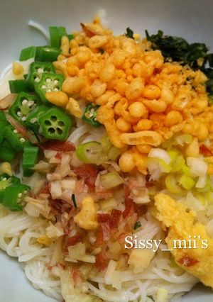 お素麺、はじめました♫-レシピのメイン写真