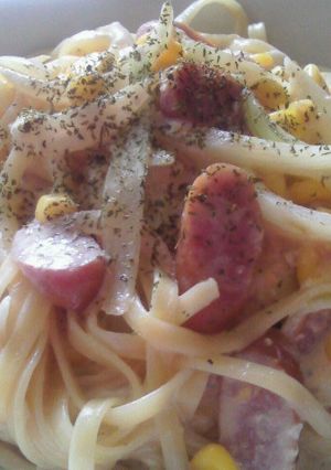 あっさりカルボナーラ風!?ｶﾛﾘｰ低め-レシピのメイン写真