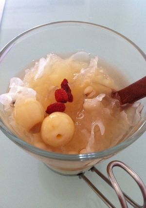 美肌に!薬膳白きくらげと蓮の実のデザート-レシピのメイン写真