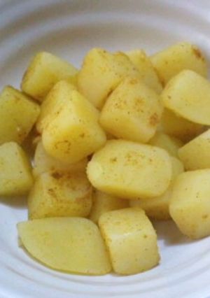 簡単★お弁当のおかず♪カレー風味粉ふき芋-レシピのメイン写真