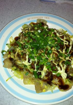 ごはんのおかずになるお好み焼き♪-レシピのメイン写真