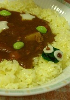 キラキラ☆ケロケロ☆夏カレー-レシピのメイン写真