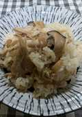 炊飯器で簡単に茸おこわ