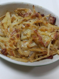 細切ポテトのチーズ焼き-レシピのメイン写真