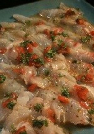 カレイのカルパッチョ-レシピのメイン写真
