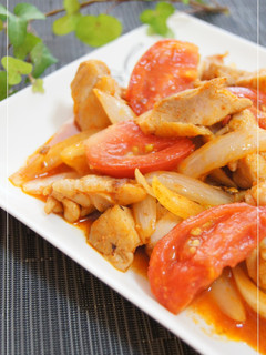 鶏肉とトマトのコチュジャン炒め-レシピのメイン写真