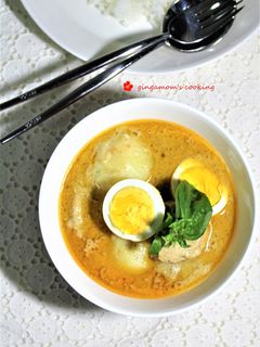 ゆで卵とじゃがいものイエローカレー-レシピのメイン写真