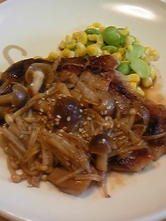 豚肉ソテー☆きのこのさっぱりソース-レシピのメイン写真