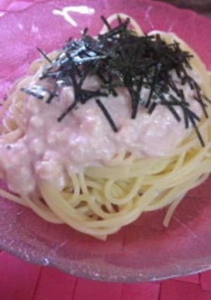 簡単！たらこクリームの冷製パスタ★-レシピのメイン写真
